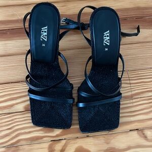 Zara Square Heeels